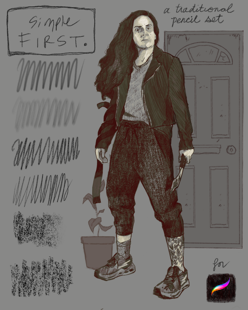 Simple First: The Art Path Pencil Set I